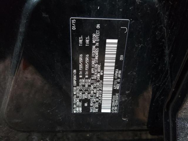 JTLZE4FE8FJ070159 - 2015 TOYOTA SCION XB Schwarz Foto 12