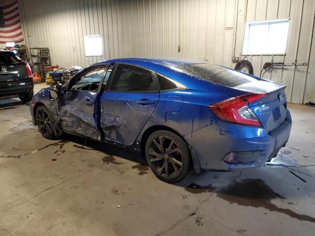 2HGFC2F8XMH557947 - 2021 HONDA CIVIC SPORT 蓝色 照片 2