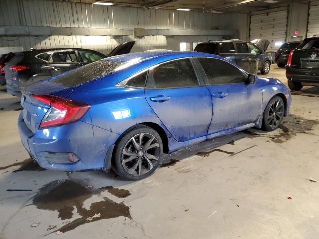 2HGFC2F8XMH557947 - 2021 HONDA CIVIC SPORT 蓝色 照片 3