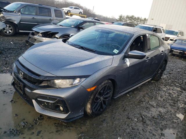 SHHFK7H41MU403558 - 2021 HONDA CIVIC SPORT GRAY photo 1