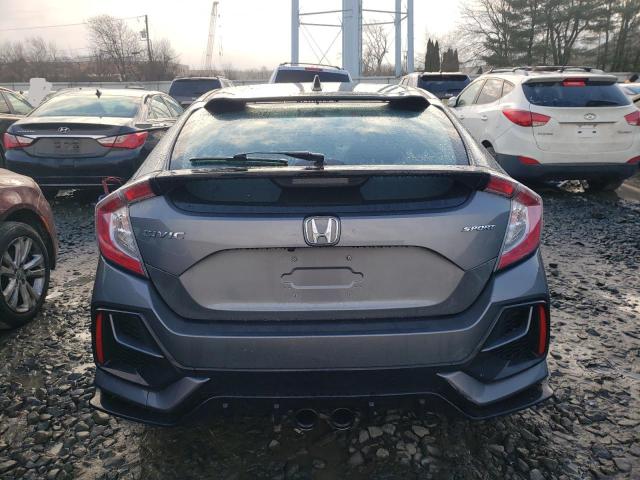 SHHFK7H41MU403558 - 2021 HONDA CIVIC SPORT GRAY photo 6