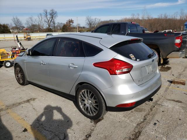 1FADP3N26GL346027 - 2016 FORD FOCUS TITANIUM SILVER photo 2