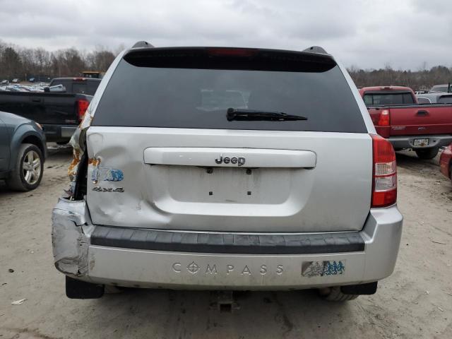 1J4NF4FB3AD502476 - 2010 JEEP COMPASS SPORT SILVER photo 6