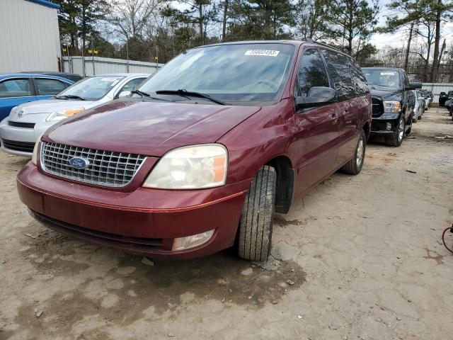 2FMZA52266BA50758 - 2006 FORD FREESTAR SEL BURGUNDY photo 1