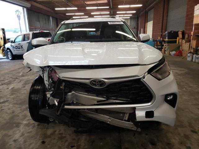 5TDZZRAH2NS545207 - 2022 TOYOTA HIGHLANDER L WHITE photo 5