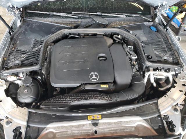 W1KWF8DB9MR605922 - 2021 MERCEDES-BENZ C300 300 SILVER photo 11