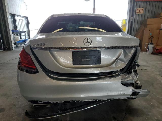 W1KWF8DB9MR605922 - 2021 MERCEDES-BENZ C300 300 SILVER photo 6