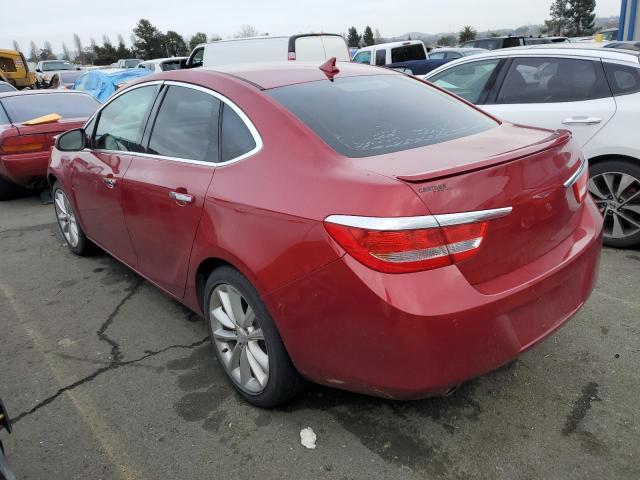 1G4PR5SK5C4194629 - 2012 BUICK VERANO CONVENIENCE RED photo 2