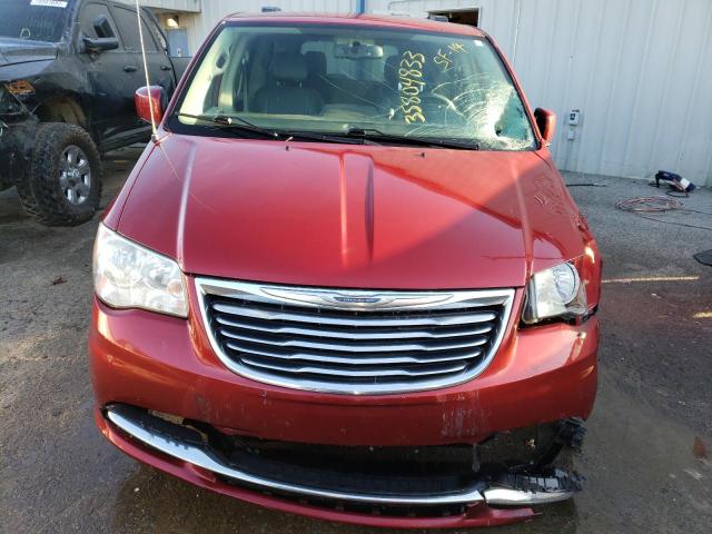 2C4RC1BG7ER256289 - 2014 CHRYSLER TOWN & COU TOURING RED photo 5