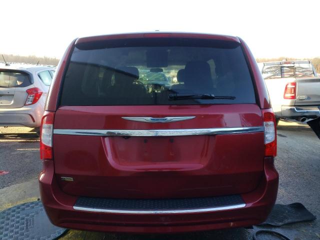 2C4RC1BG7ER256289 - 2014 CHRYSLER TOWN & COU TOURING RED photo 6