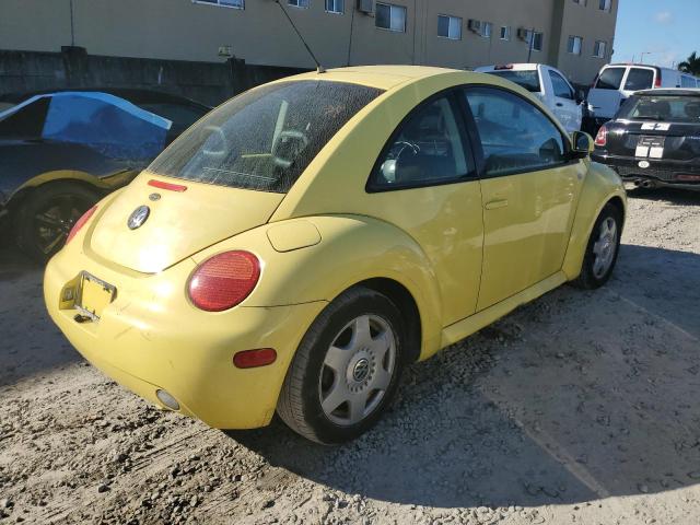 3VWCC21C5XM474670 - 1999 VOLKSWAGEN BEETLE GLS YELLOW photo 3