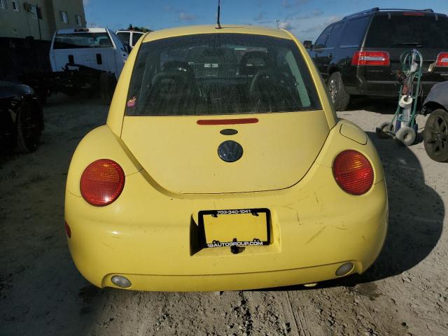 3VWCC21C5XM474670 - 1999 VOLKSWAGEN BEETLE GLS YELLOW photo 6