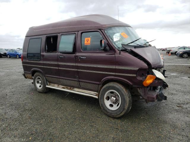 2B6HB11X2WK124099 - 1998 DODGE RAM VAN B1500 BURGUNDY photo 4