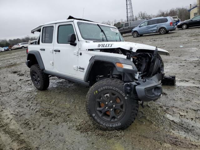 1C4HJXDG8NW200533 - 2022 JEEP WRANGLER U SPORT თეთრი ფოტო 4