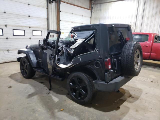 1C4AJWAGXDL553257 - 2013 JEEP WRANGLER SPORT BLACK photo 2