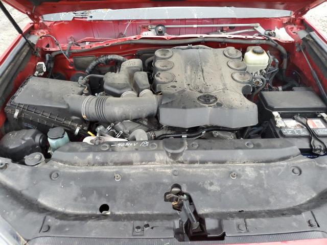 JTEBU5JR8H5424043 - 2017 TOYOTA 4RUNNER SR5/SR5 PREMIUM 红色 照片 11