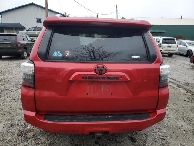 JTEBU5JR8H5424043 - 2017 TOYOTA 4RUNNER SR5/SR5 PREMIUM RED photo 6