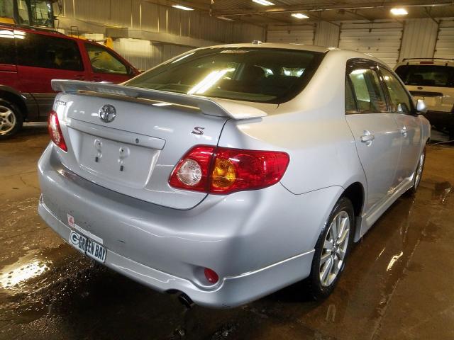 1NXBU40E99Z126889 - 2009 TOYOTA COROLLA BASE  照片 4