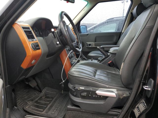 SALME11454A164699 - 2004 LAND ROVER RANGE ROVE HSE BLACK photo 7