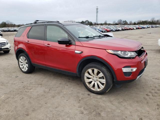 SALCT2BG9GH546942 - 2016 LAND ROVER DISCOVERY HSE LUXURY RED photo 4