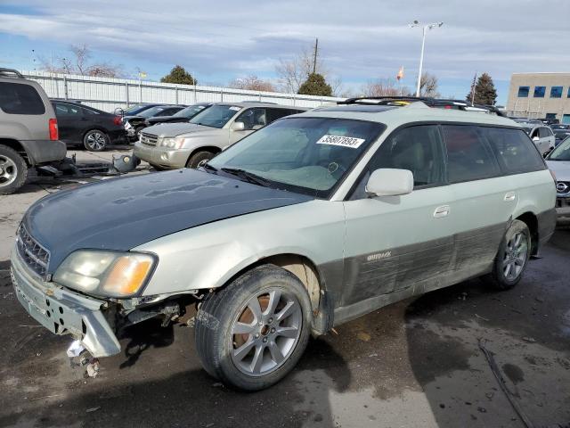 4S3BH686647609555 - 2004 SUBARU LEGACY OUTBACK LIMITED BEIGE photo 1