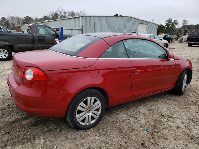 WVWBA71F88V053254 - 2008 VOLKSWAGEN EOS TURBO RED photo 3