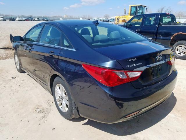 5NPEB4AC0CH476790 - 2012 HYUNDAI SONATA GLS  photo 3