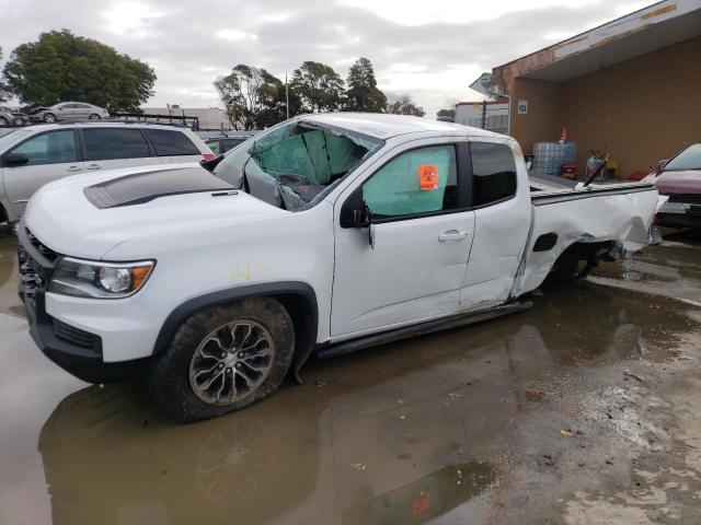 1GCRTEE19M1138326 - 2021 CHEVROLET COLORADO ZR2 WHITE photo 1