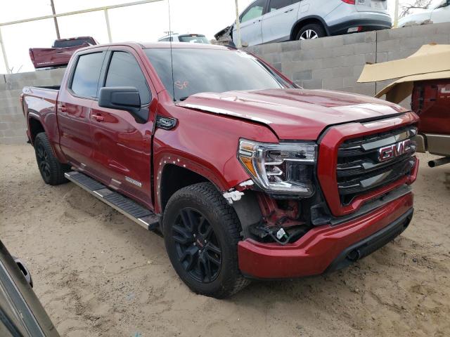 3GTU9CED4MG469498 - 2021 GMC SIERRA K1500 ELEVATION BURGUNDY photo 4