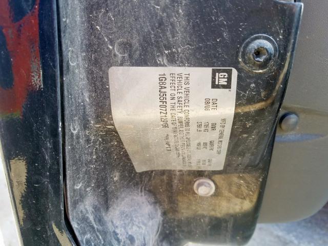 1G8AJ55F07Z129156 - 2007 SATURN ION LEVEL 2  照片 10