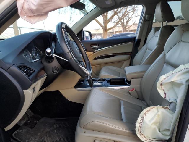 5J8YD4H51JL001822 - 2018 ACURA MDX TECHNOLOGY WHITE photo 7