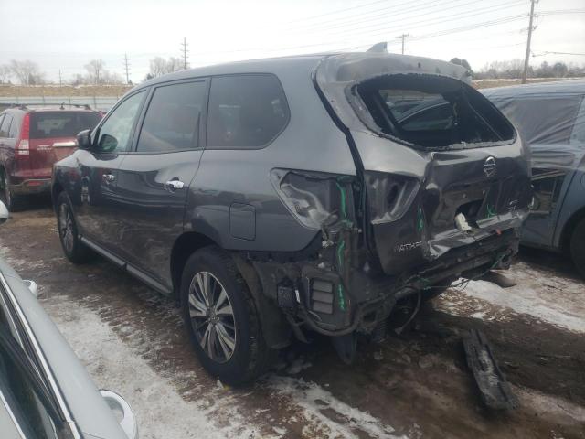 5N1DR2MM0KC618898 - 2019 NISSAN PATHFINDER S GRAY photo 2