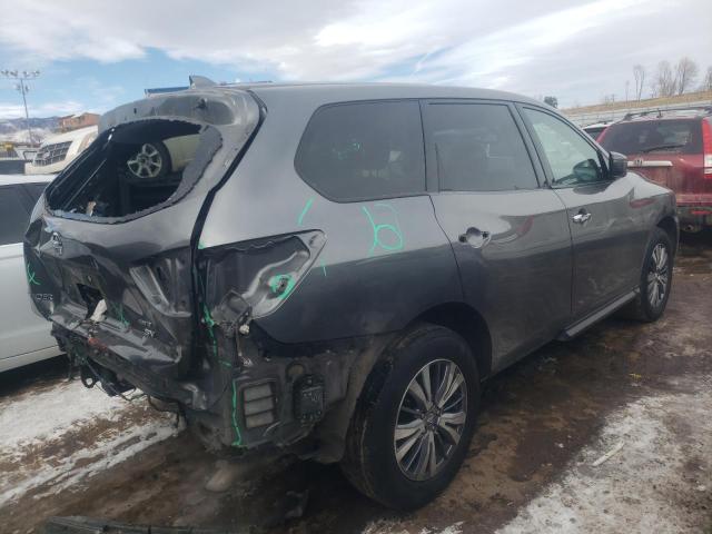 5N1DR2MM0KC618898 - 2019 NISSAN PATHFINDER S GRAY photo 3