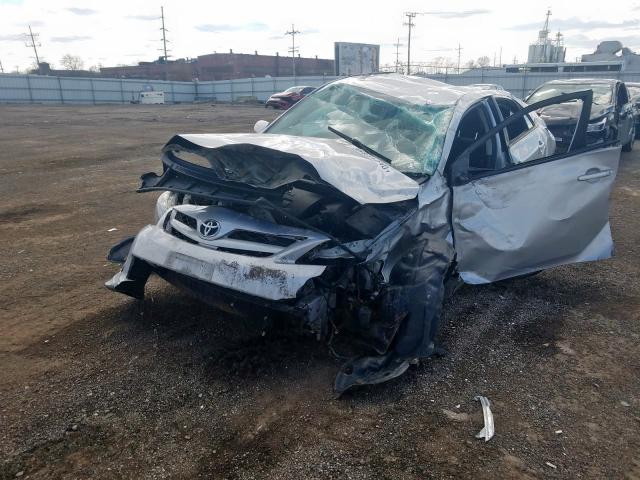2T1BU4EE2CC763737 - 2012 TOYOTA COROLLA BASE  photo 2