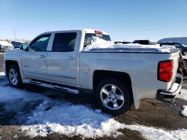 3GCUKTEC3EG433590 - 2014 CHEVROLET SILVERADO K1500 HIGH COUNTRY WHITE photo 2