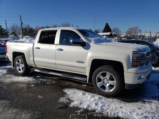 3GCUKTEC3EG433590 - 2014 CHEVROLET SILVERADO K1500 HIGH COUNTRY WHITE photo 4