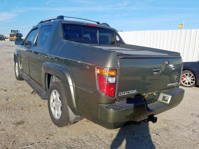 2HJYK16566H508544 - 2006 HONDA RIDGELINE RTL  photo 3