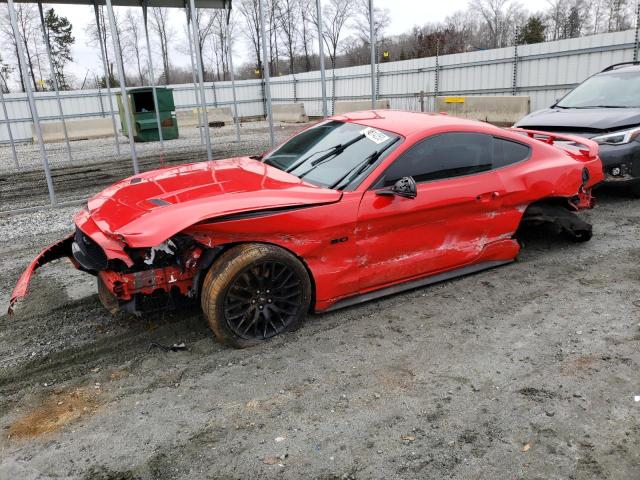 1FA6P8CF8J5164966 - 2018 FORD MUSTANG GT RED photo 1