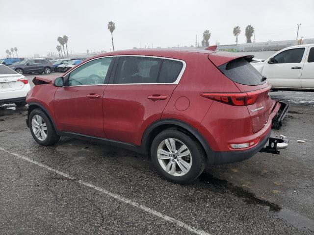 KNDPM3AC6J7339402 - 2018 KIA SPORTAGE L RED photo 2