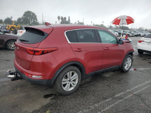 KNDPM3AC6J7339402 - 2018 KIA SPORTAGE L RED photo 3