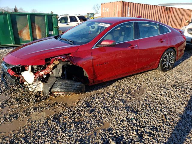 1G1ZG5ST2NF106969 - 2022 CHEVROLET MALIBU RS RED photo 1