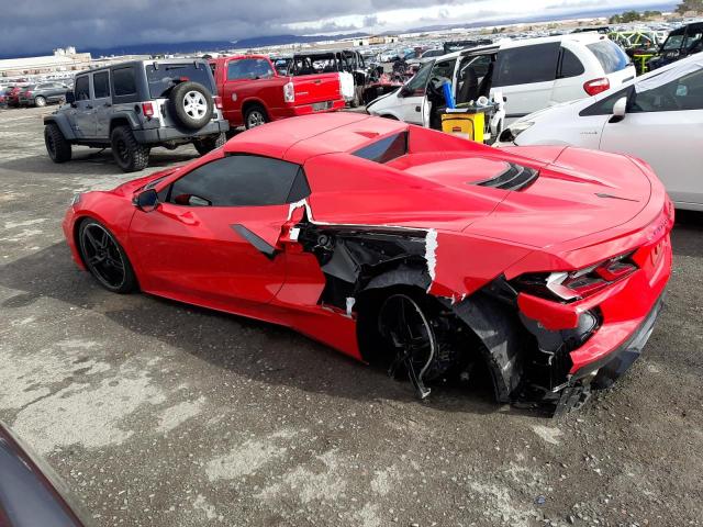 1G1YB3D49N5104744 - 2022 CHEVROLET CORVETTE STINGRAY 2LT RED photo 2