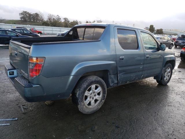 2HJYK16406H543006 - 2006 HONDA RIDGELINE RTS BLUE photo 3