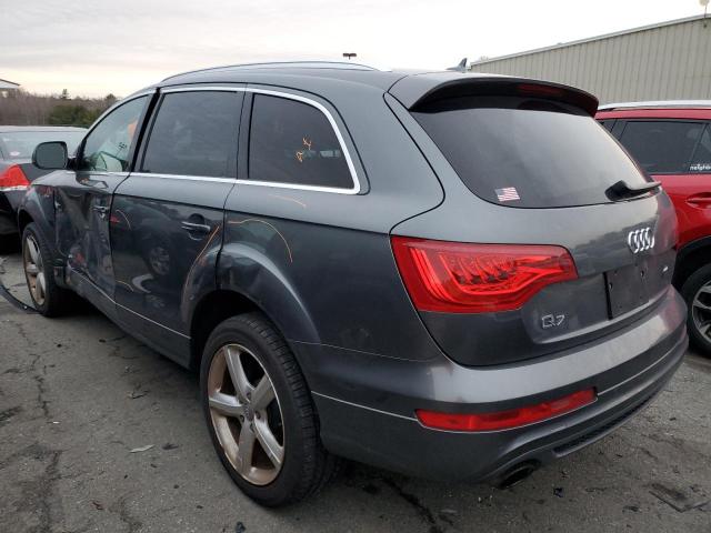 WA1DGAFE3BD002563 - 2011 AUDI Q7 PRESTIGE GRAY photo 2