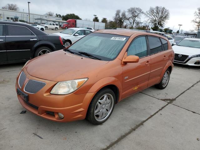 5Y2SL63885Z423352 - 2005 PONTIAC VIBE ORANGE photo 1