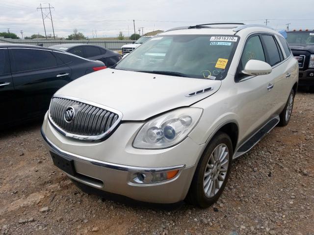 5GAKRCEDXBJ399736 - 2011 BUICK ENCLAVE CXL  photo 2