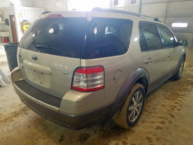 1FMDK02W19GA05981 - 2009 FORD TAURUS X SEL  photo 4