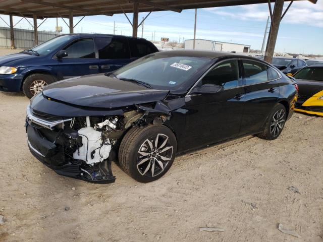 1G1ZG5ST5NF203972 - 2022 CHEVROLET MALIBU RS BLACK photo 1