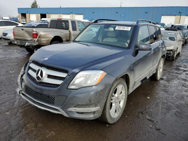 WDCGG8JBXFG344941 - 2015 MERCEDES-BENZ GLK 350 4MATIC BLUE photo 1