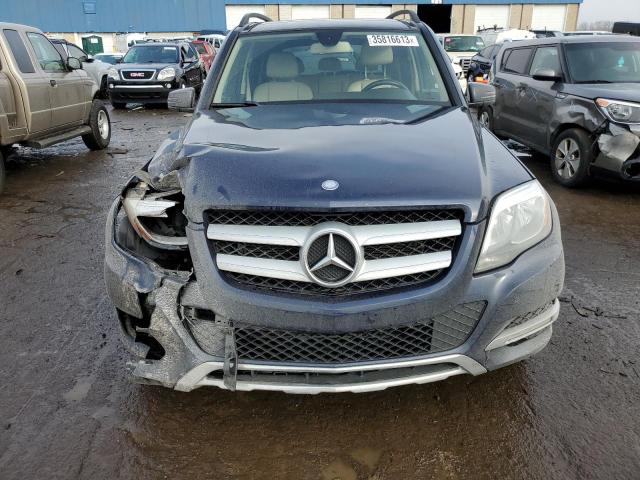 WDCGG8JBXFG344941 - 2015 MERCEDES-BENZ GLK 350 4MATIC BLUE photo 5